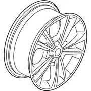 Wheel Rim 19 X 8.0 Painted