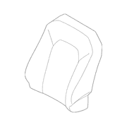 Seat Back Cushion Cover - Left, Front (XL)