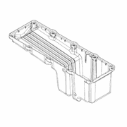 Oil Pan Acoustic Cover for S60 14L DDEC 6