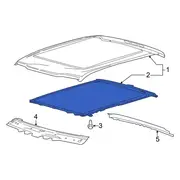 Sun Roof Kit Tilting - Front, Rear