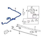 Parking Aid System Wiring Harness Jumper Wire