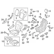 Lamp Sealed Beam Headlight - Left, Front