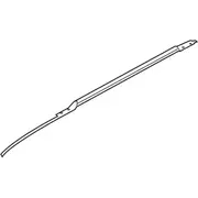 Roof Luggage Carrier Side Rail Rack - Left (Limited, SEL)