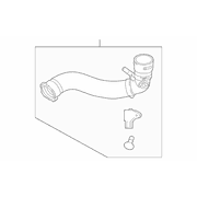 Intercooler Pipe Tube Charge Air Cooler - Outlet 2.0L (TREMOR PACK)