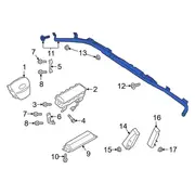 Curtain Air Bag - Left