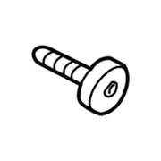 Accessory Drive Belt Idler Pulley Bolt Engine Oil Filter Adapter - M8 x 30MM