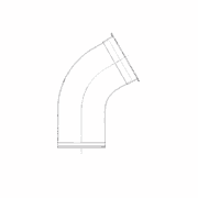 Air Inlet Adapter, 225.25 mm Length for S60