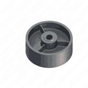 Cast Iron Wheel, 5 in.