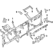 Instrument Panel Crossmember Bracket Reinforcement