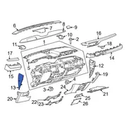 Instrument Panel Side Cover - Left