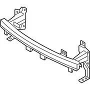 Bumper Impact Bar Floor Crossmember Reinforcement Rebar - Front