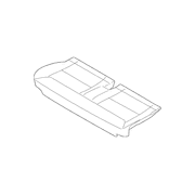 Seat Back Cushion Cover - Front, Rear