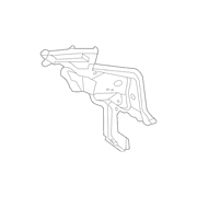 Quarter Panel Gutter Body Side - Left, Rear, Inner
