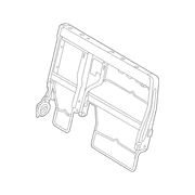 Seat Back Frame Retaining - Rear