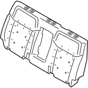 Seat Back Cushion Pad - Rear