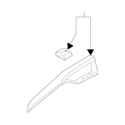 Instrument Panel Molding - Right