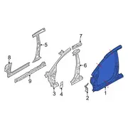 Uniside Door Frame - Left, Outer