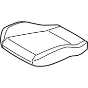 Seat Cover Cushion - Left, Front (Convertible)