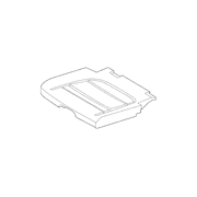 Seat Cushion Pad - Right, Rear, Upper