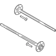 Drive Axle Shaft - Left, Rear