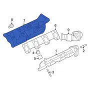 Exhaust Manifold Heat Shield - Right