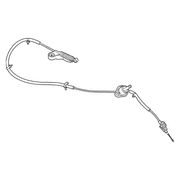Selector Lever Control Cable Automatic Transmission Shifter (AT)