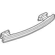 Bumper Impact Bar Reinforcement Rebar - Rear