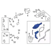 Latch - Left, Front
