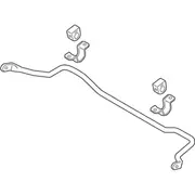 Suspension Stabilizer Bar Roll - Front