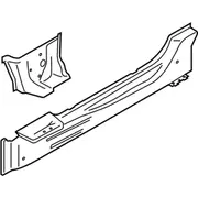 Rocker Panel Side Floor Member - Left, Front