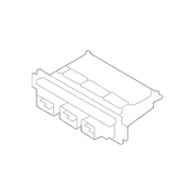 Engine Control Module (ECM) EEC V - BQ11F80521 (X YR1) 3.7L
