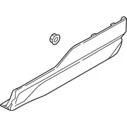 Exterior Door molding - Left, Lower