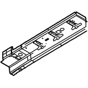 Floor Side Rail Reinforcement Sidemember Closing Panel - Right, Rear, Center