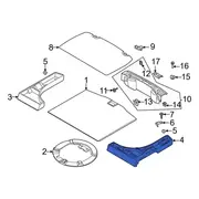 Floor Storage Compartment Support
