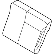 Seat Back Cushion Cover - Left, Rear (SE)