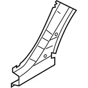 Quarter Panel Extension Wheelhouse Reinforcement - Right, Inner