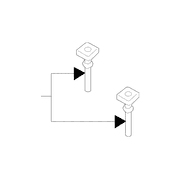 Headrest Guide Sleeve <br>Guide used in the seat back for Locking - Left, Front, Rear