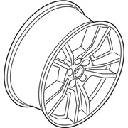 Wheel Rim 8 X 18 Painted
