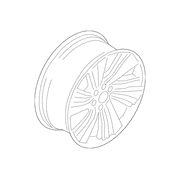 Wheel Rim 22 X 9.5 Style 1