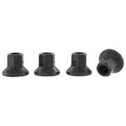 Door Hinge Nut Castle And Washer - M10, Front (Convertible, Coupe)