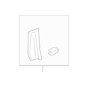 Door Panel Insert Cover - Left, Rear