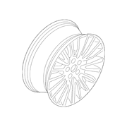 Wheel Rim 18 X 8 Cast - Type 1