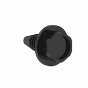 M5 x 0.8 Thread Grooving Hex Head Flanged Bolt