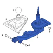 Manual Transmission Shift Lever Gear Housing (MT, MT)