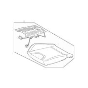 Seat Cushion Foam Element - Left, Front