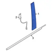 Door Applique Molding - Right