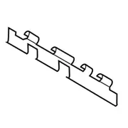 AIR CONDITIONING (A/C) Seal Condenser <br> Seal. Side - 5.0L (MT)