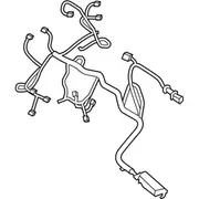 Hybrid Electric Motor Wiring Harness Wire