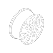 Wheel Rim Style 2 7.5J X 18