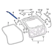 Drive Motor Tailgate Lift <br>A in the to raise remotely - Left